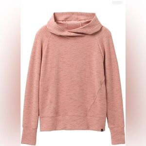 prAna Sunrise Hoodie - Pink Sand M